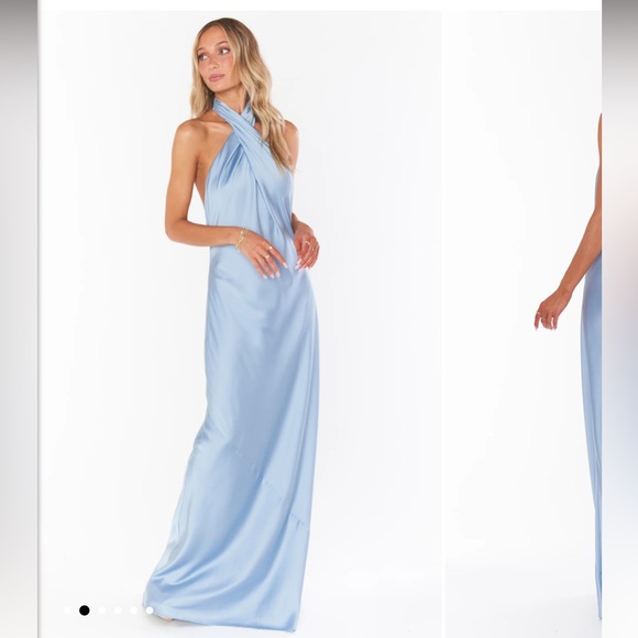 Show me your Mumu Jasmine halter dress - Picture 1 of 5